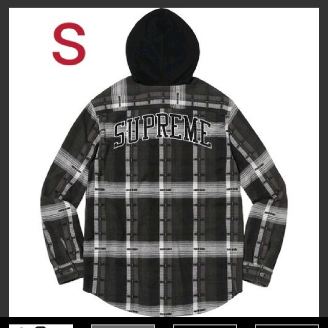 Hooded Jacquard Flannel Shirt