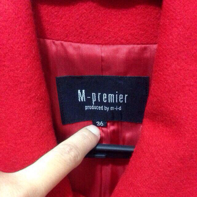 M-premier(エムプルミエ)の美品☆アンゴラウールジャケット レディースのジャケット/アウター(テーラードジャケット)の商品写真