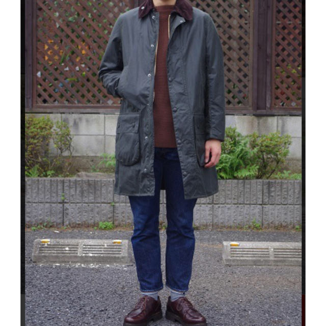 Barbourボーダー38-