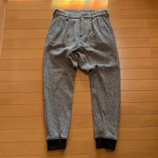 ソフネット(SOPHNET.)のSOPHNET. ヘリンボーンウールサルエルパンツ S(サルエルパンツ)