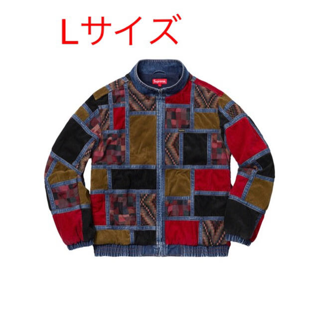 supreme corduroy patchwork denim jacketメンズ