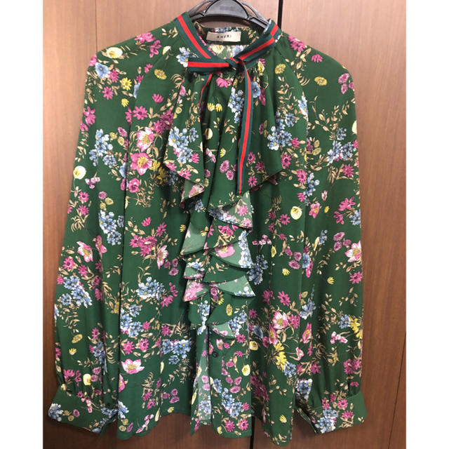 ameri vintage 花柄トップス