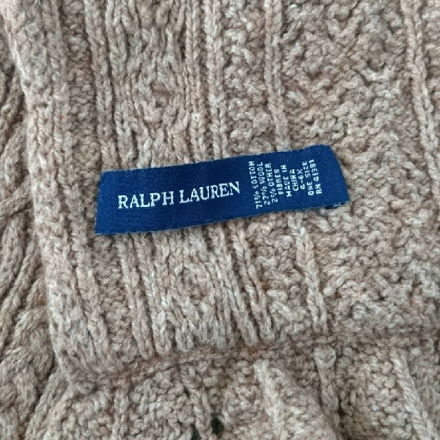 Ralph Lauren(ラルフローレン)のRALPH LAUREN  キッズマフラー  キッズ/ベビー/マタニティのこども用ファッション小物(マフラー/ストール)の商品写真