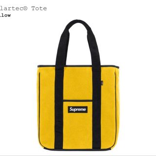 シュプリーム(Supreme)のsupreme polartec tote イエロー(トートバッグ)