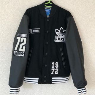 美品　adidas originalsビックロゴ　スタジャン　size M