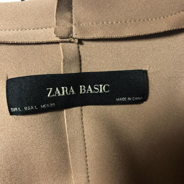 ZARA(ザラ)のZARA スエードジャケット レディースのジャケット/アウター(ノーカラージャケット)の商品写真