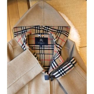 バーバリー(BURBERRY)の超美品本物バーバリー上質ウールカシミヤダッフルコートトネッチ様専用(ダッフルコート)