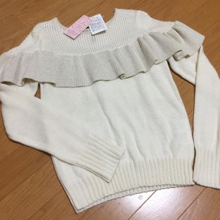 マジェスティックレゴン(MAJESTIC LEGON)の新品タグ付き ニットトップス(ニット/セーター)