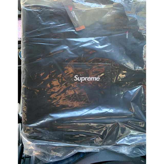 超激得新品 Supreme - supreme polartec tote bag black ブラック 黒の通販 by y｜シュプリームならラクマ 得価国産