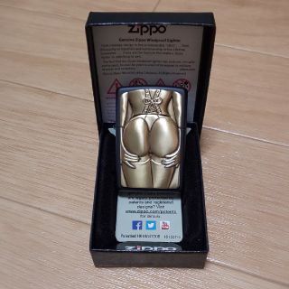 ジッポー(ZIPPO)のZIPPO ジッポー ライター セクシーガール ゴールド ヨーロッパ限定盤(タバコグッズ)