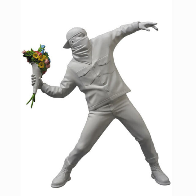 MEDICOM TOY(メディコムトイ)のBANKSY FLOWER BOMBER フラワーボンバーMEDICOM TOY エンタメ/ホビーのフィギュア(その他)の商品写真