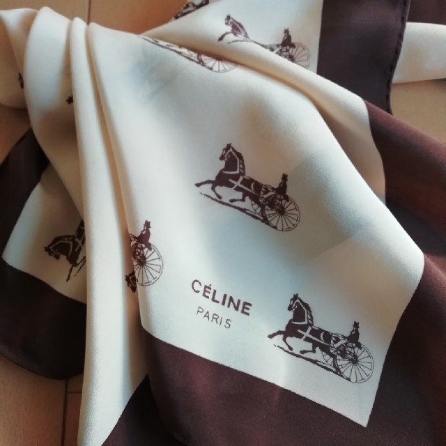 celine(セリーヌ)のセリーヌスカーフ／レトロ レディースのファッション小物(バンダナ/スカーフ)の商品写真