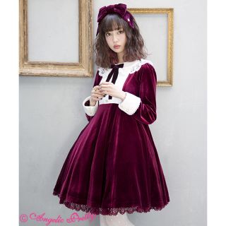 アンジェリックプリティー(Angelic Pretty)のAngelic Pretty♡Lady Ribbon ワンピース&カチューシャ(ひざ丈ワンピース)