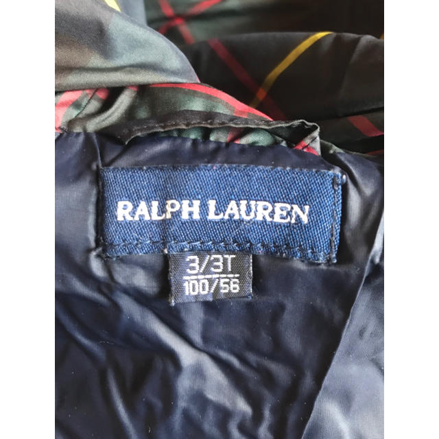 POLO RALPH LAUREN(ポロラルフローレン)のラルフローレン、ダウンコート。 キッズ/ベビー/マタニティのキッズ服女の子用(90cm~)(コート)の商品写真