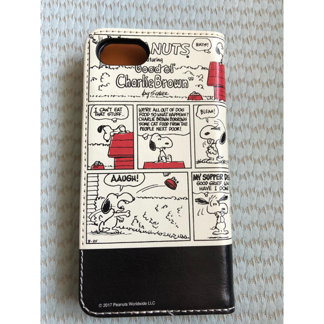 Snoopy スヌーピー手帳型ケース Iphone7 8の通販 By おみたん S Shop スヌーピーならラクマ