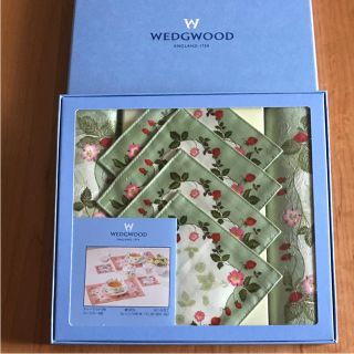 ウェッジウッド(WEDGWOOD)のウェッジウッド   ワイルドストロベリー  ティーマット セット(テーブル用品)