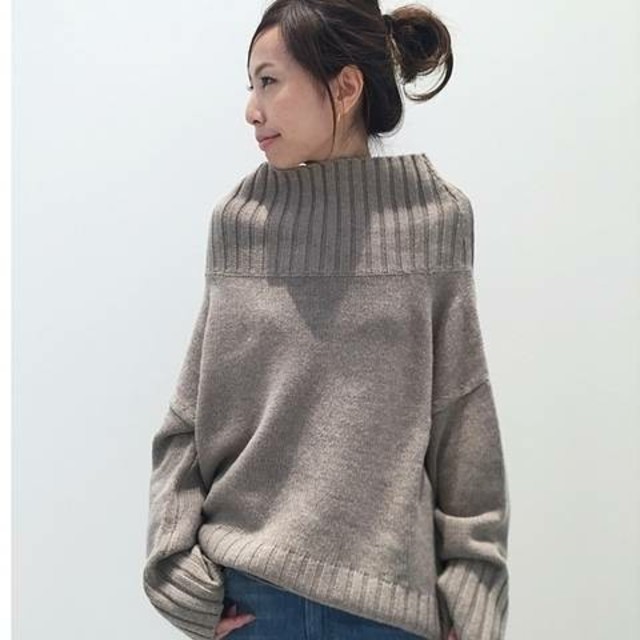 アパルトモンタートルネックwideknit