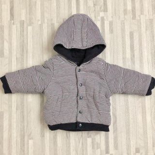 プチバトー(PETIT BATEAU)の【りの様専用】プチバトー＊中綿コート ジャンパー フードつき(ジャケット/上着)