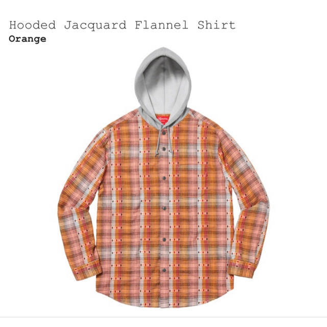 Supreme Hooded Jacquard Flannel Shirt 1