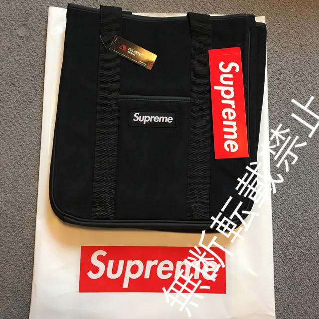 Supreme ポーラーテックトートバッグ ブラック - トートバッグ