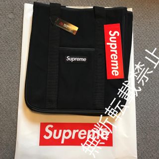 シュプリーム(Supreme)のSupreme ポーラーテックトートバッグ ブラック(トートバッグ)