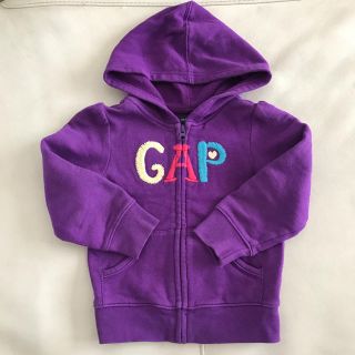 ギャップキッズ(GAP Kids)の110 babyGAP パーカー 紫 アウター(ジャケット/上着)