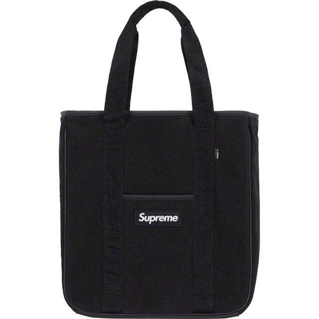 Supreme Polartec Tote 18AW 黒 Blackトート