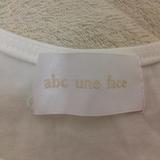 abc une face(アーベーセーアンフェイス)の裾シフォンタンクトップ＊ レディースのトップス(タンクトップ)の商品写真