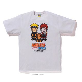 アベイシングエイプ(A BATHING APE)のNARUTO BAPE コラボ Tシャツ 我愛羅 L(Tシャツ/カットソー(半袖/袖なし))