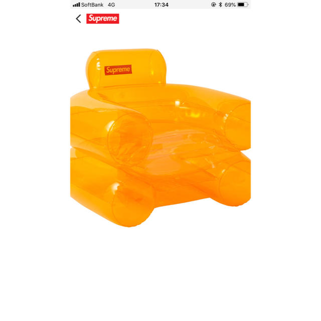 最安値!Supreme Inflatable chair enot.in.ua