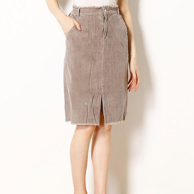 archives(アルシーヴ)のコーデュロイスカート  レディースのスカート(ひざ丈スカート)の商品写真