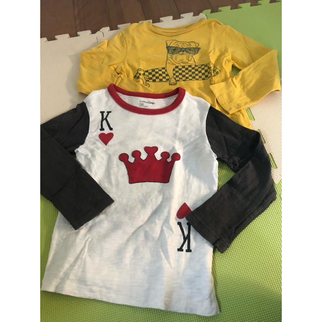 babyGAP(ベビーギャップ)のbaby GAP ロンＴ  2点セット キッズ/ベビー/マタニティのキッズ服男の子用(90cm~)(Tシャツ/カットソー)の商品写真