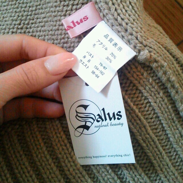 salus(サルース)のサルース ニット レディースのトップス(ニット/セーター)の商品写真