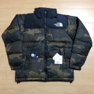 ザノースフェイス(THE NORTH FACE)のノースフェイス ノベルティー ヌプシ ダウン カモ 迷彩(ダウンジャケット)