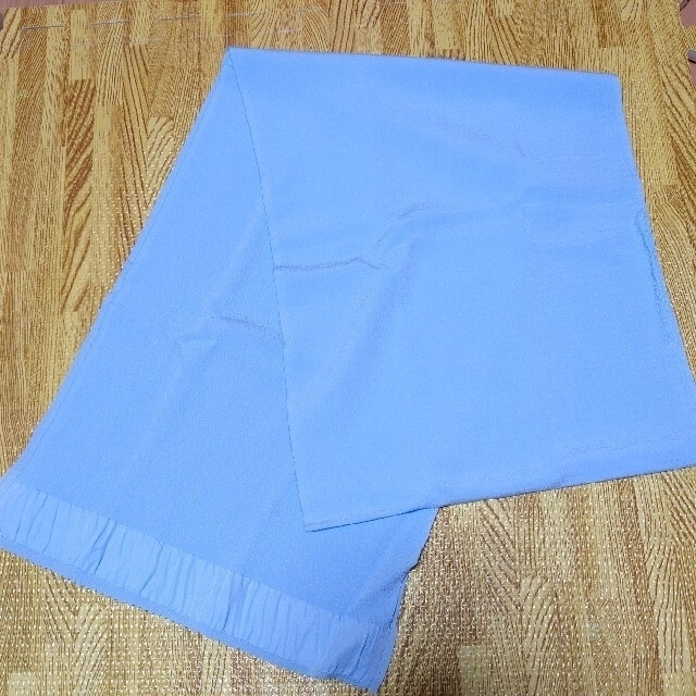 チャム様🌟帯揚げブルー レディースの水着/浴衣(和装小物)の商品写真