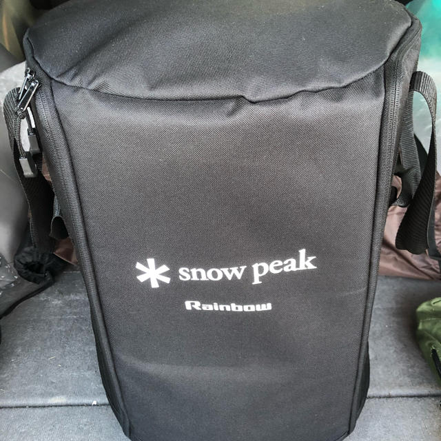 Snow Peak(スノーピーク)のmutsuki様専用スノーピーク レインボーストーブ バック セット スポーツ/アウトドアのアウトドア(ストーブ/コンロ)の商品写真