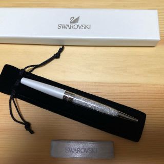 スワロフスキー(SWAROVSKI)のスワロフスキー ボールペン クリスタルWhite(ペン/マーカー)