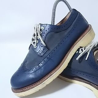 ドクターマーチン(Dr.Martens)の
希少ネイビー!ドクターマーチン高級牛革レザーウィングチップローファー


(ドレス/ビジネス)