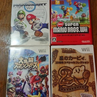 ウィー(Wii)のwiiソフトまとめ売り ジャンク/子供が遊んでた物(携帯用ゲームソフト)