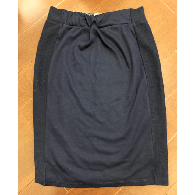 DouDou(ドゥドゥ)の美品‼️DouDou 異素材スカート❤️ レディースのスカート(ひざ丈スカート)の商品写真