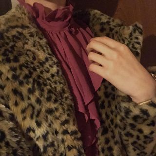 ロキエ(Lochie)のvintage leopard fake fur court(毛皮/ファーコート)