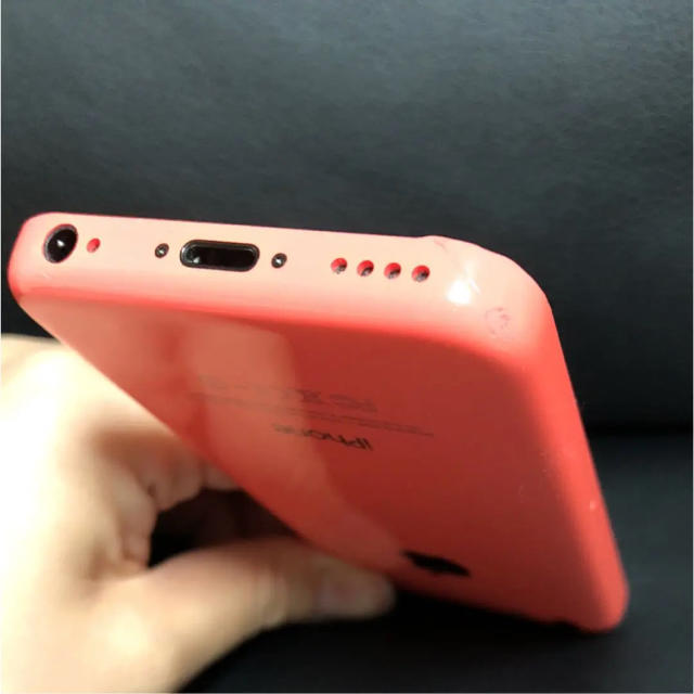 Apple(アップル)の●専用●iPhone 5c Pink 16 GB Softbank スマホ/家電/カメラのスマートフォン/携帯電話(スマートフォン本体)の商品写真