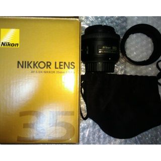 ニコン(Nikon)のニコン単焦点レンズ AF-S DX NIKKOR 35mm f/1.8G(レンズ(単焦点))