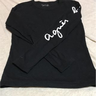 アニエスベー(agnes b.)のアニエスベーのロンT  ブラック 専用です。(Tシャツ(長袖/七分))