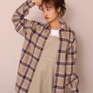 ワンアフターアナザーナイスクラップ(one after another NICE CLAUP)の完売 Newチェックビッグシャツ  todayful ungrid(シャツ/ブラウス(長袖/七分))