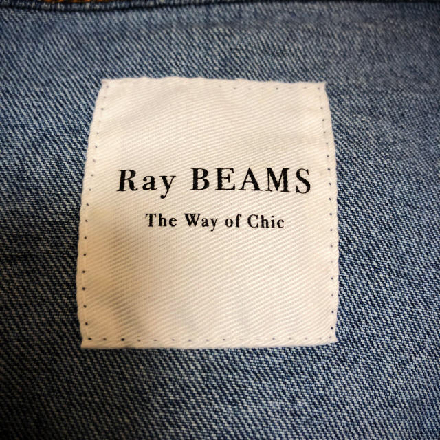 Ray BEAMS(レイビームス)のRay BEAMS デニムジャケット レディースのジャケット/アウター(Gジャン/デニムジャケット)の商品写真