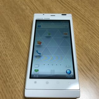 シャープ(SHARP)の専用  AQUOSPHONE au(スマートフォン本体)