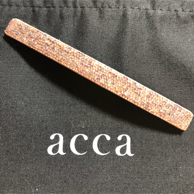 代引き人気 acca - 25h新宿限定バレッタ（ピンク系） ヘアアクセサリー