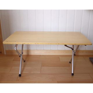 Snow Peak - 【中古】スノーピーク ワンアクションローテーブル 竹の