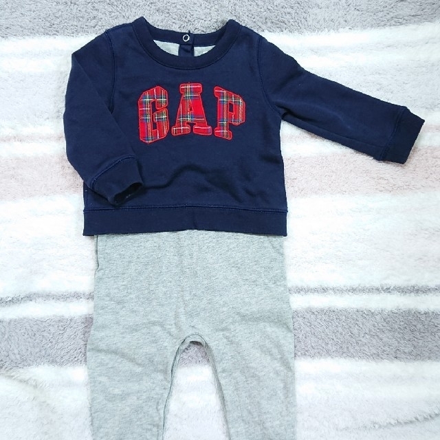 babyGAP(ベビーギャップ)のGAP カバーオール キッズ/ベビー/マタニティのベビー服(~85cm)(カバーオール)の商品写真